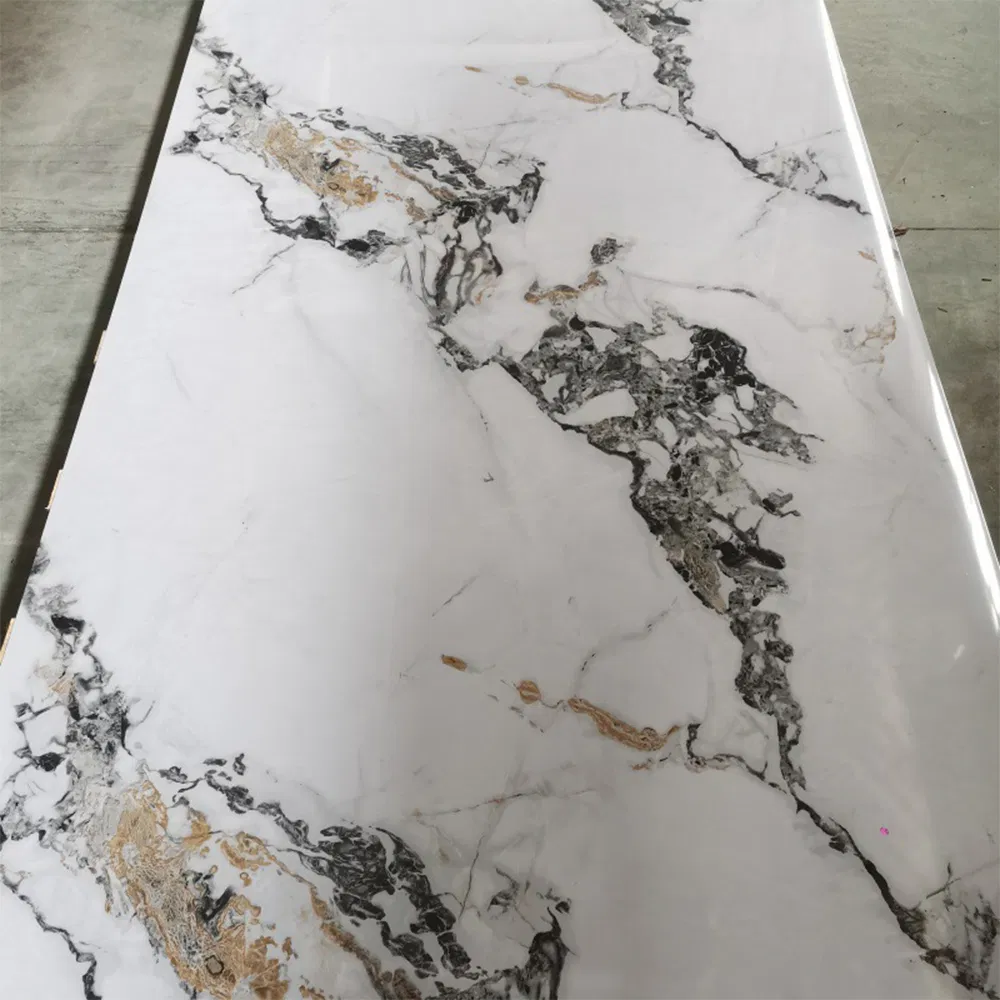 Wholesale High Gloss UV Coated Marble PVC Decorative Sheet Decorative Panel 4X8 Wholesale High Gloss UV Coated Marble PVC Decorative Sheet Decorative Panel 4X8