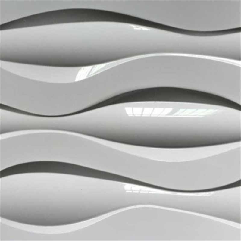 Sanitary Cladding 3D PVC Wall Panel/Ornamental 3D Wall Panel Sanitary Cladding 3D PVC Wall Panel/Ornamental 3D Wall Panel