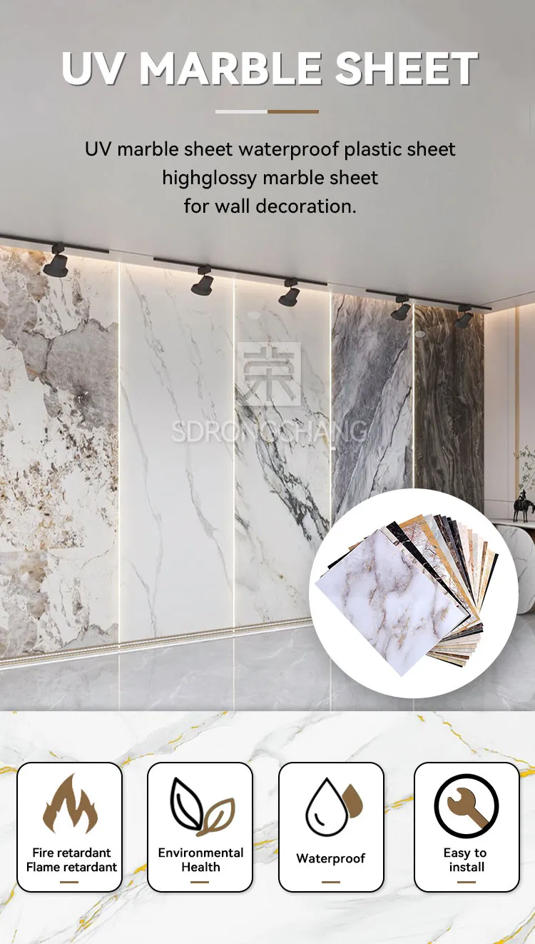 Wholesale High Gloss UV Coated Marble PVC Decorative Sheet Decorative Panel 4X8 Wholesale High Gloss UV Coated Marble PVC Decorative Sheet Decorative Panel 4X8