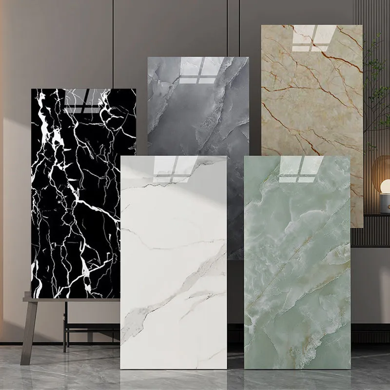 Glossy Marble Finish PVC Wall Panel with Premium Lamination Glossy Marble Finish PVC Wall Panel with Premium Lamination