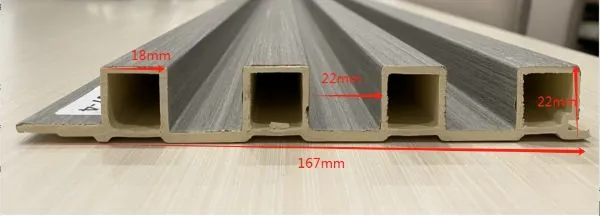 Fluted WPC Wall Panels for Interior Decoration PVC Sheets 3D Wood Cladding Fluted WPC Wall Panels for Interior Decoration PVC Sheets 3D Wood Cladding