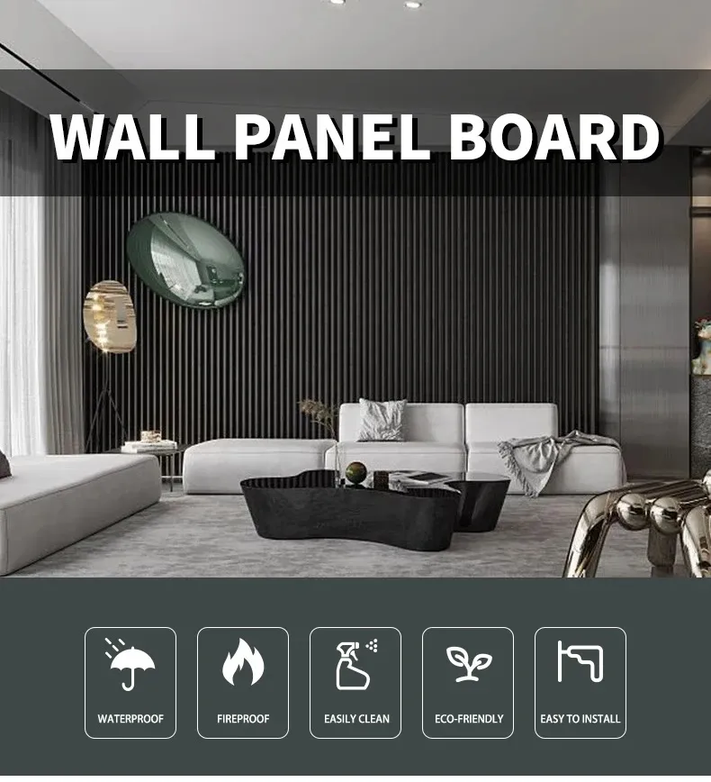 Moisture-Proof PVC Wall Panels WPC Board Sheet Custom Factory Interior WPC Wall Panel Modern Design WPC Fence Moisture-Proof PVC Wall Panels WPC Board Sheet Custom Factory Interior WPC Wall Panel Modern Design WPC Fence