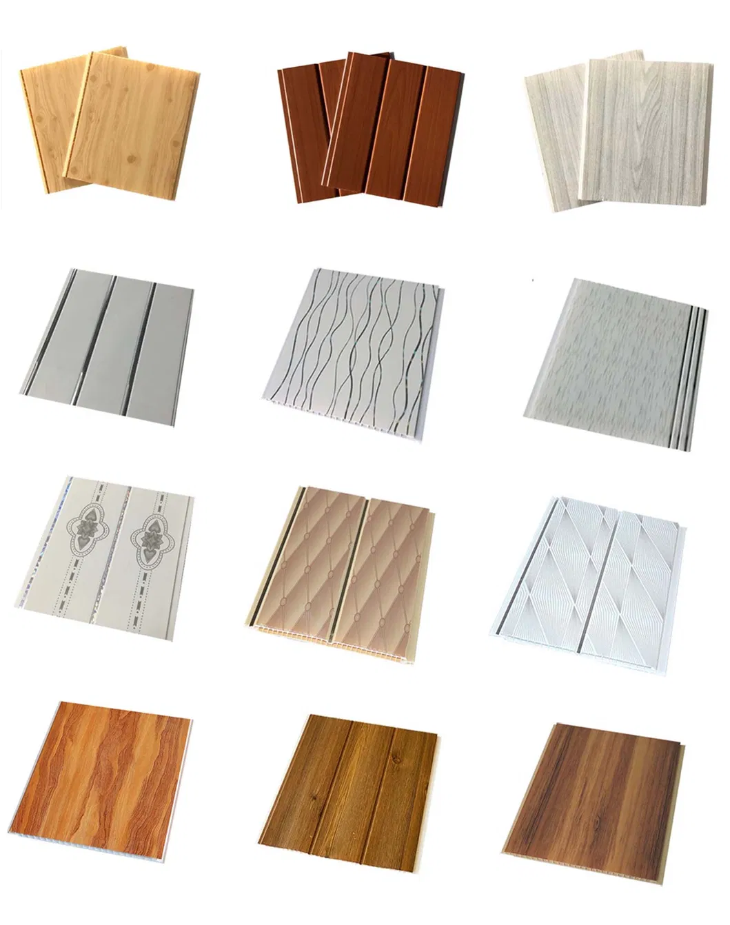 High-Quality PVC 3D Laminate Wood Panel for Wall and Ceiling Decoration High-Quality PVC 3D Laminate Wood Panel for Wall and Ceiling Decoration