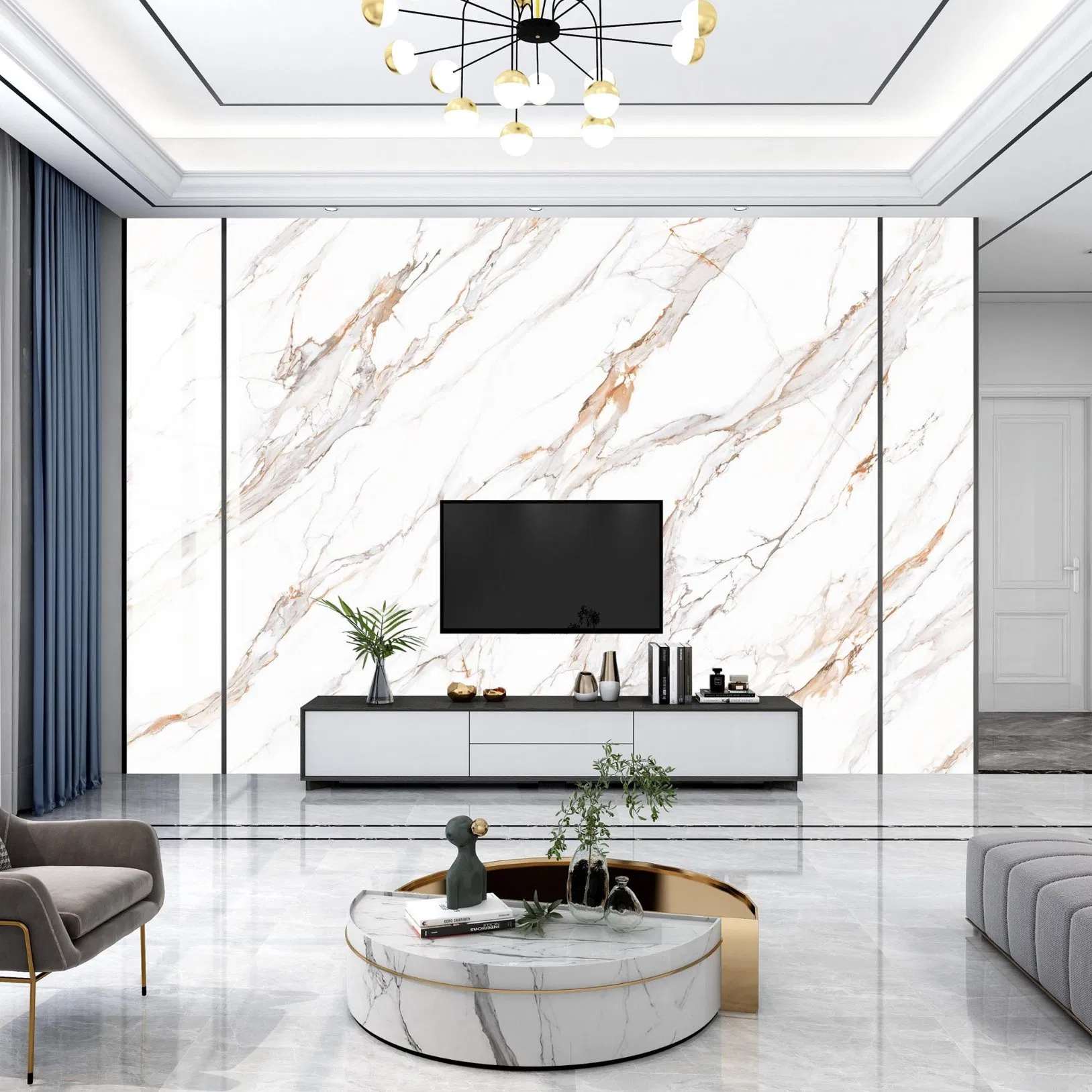 High Gloss UV Marble Sheet Marble Alternative Factory Price High Gloss UV Marble Sheet Marble Alternative Factory Price