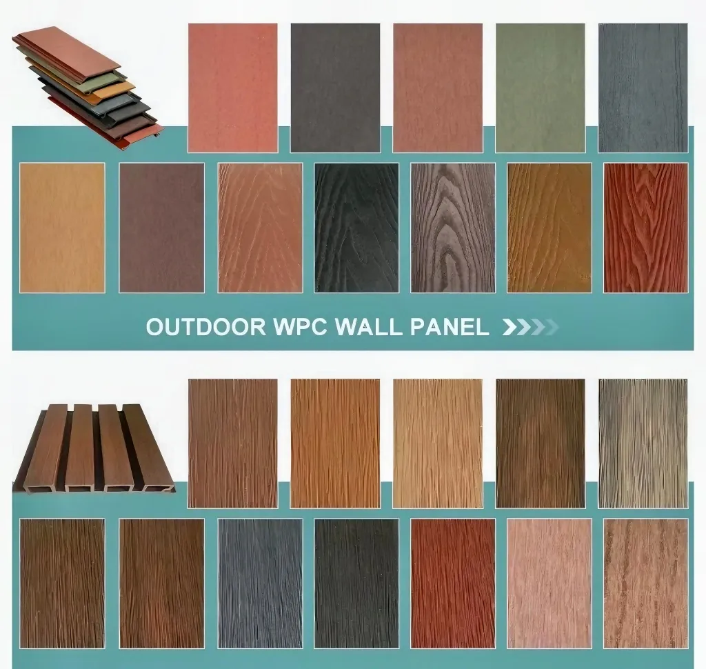 Exterior WPC PVC Wall Panels for Home Decoration Exterior WPC PVC Wall Panels for Home Decoration
