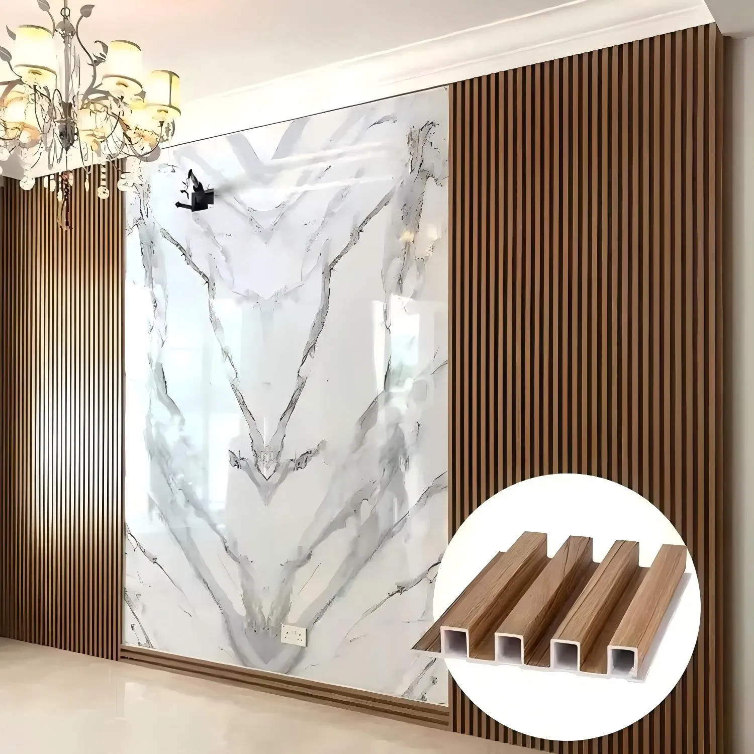 Eco-Friendly PVC/WPC Interior Wall Panel Decorative Material Factory Direct Price Eco-Friendly PVC/WPC Interior Wall Panel Decorative Material Factory Direct Price