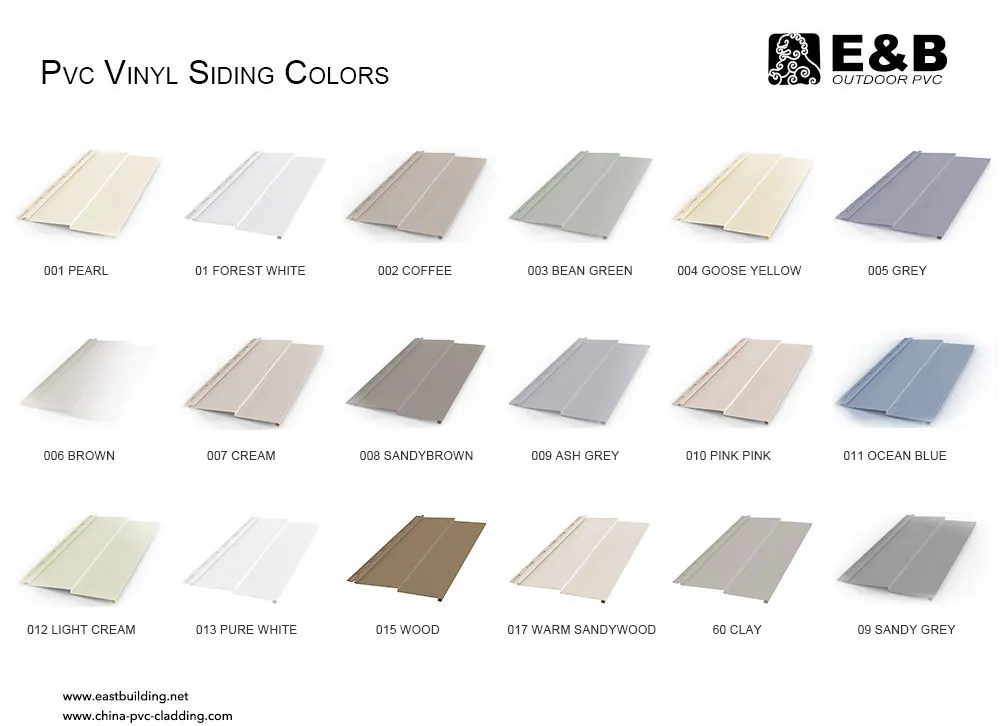 Exterior Wall PVC Panels, 8 Exterior Wall PVC Panels, 8