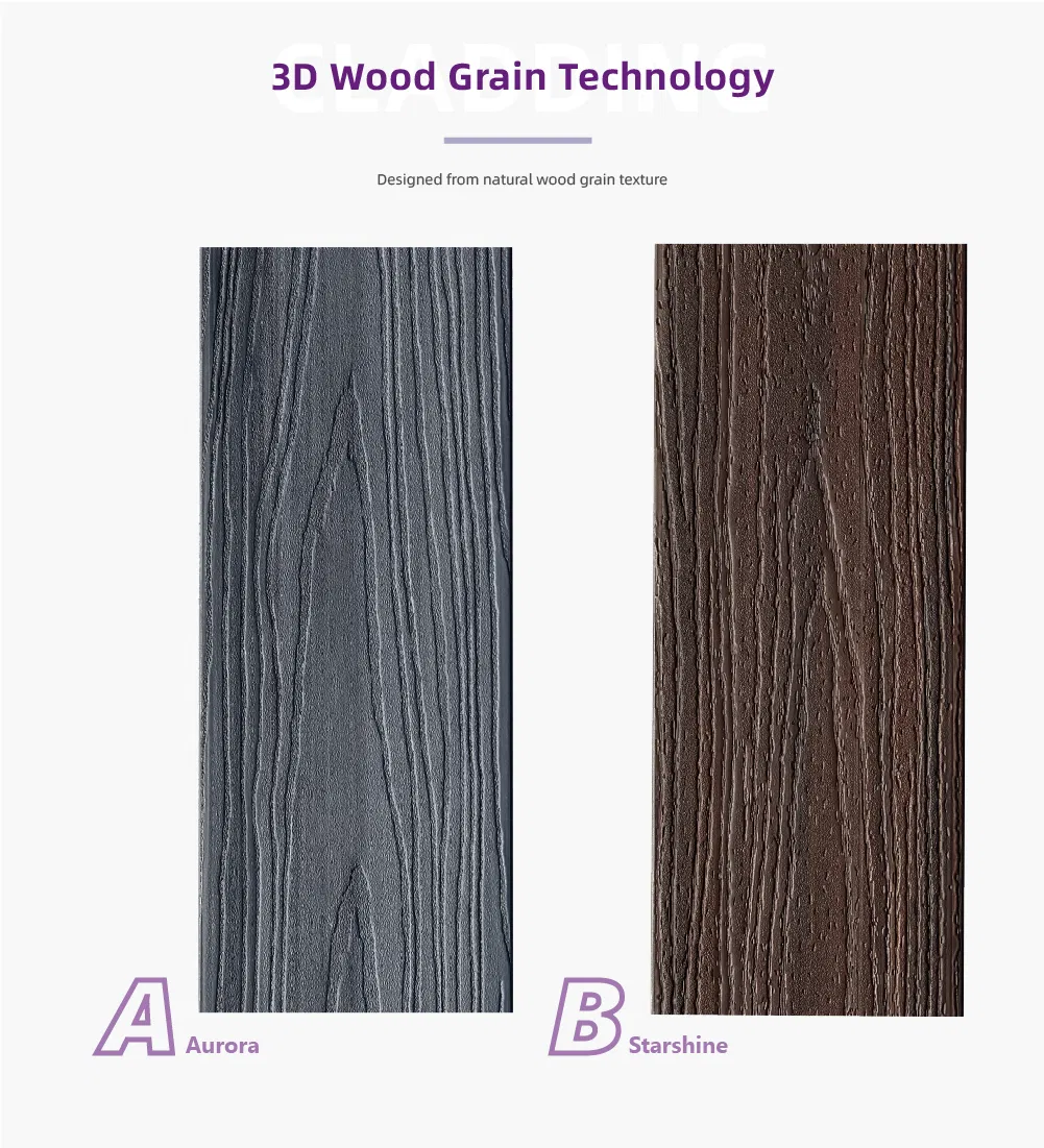 PVC WPC 3D Wall Cladding Modern Decorative Exterior Wall Panel PVC WPC 3D Wall Cladding Modern Decorative Exterior Wall Panel