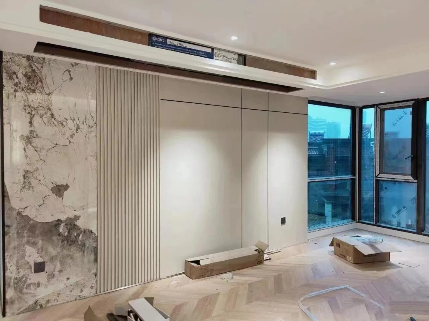 Factory Price PVC Wood Fiber WPC Board Interior Decoration Wall Panels Marble Sheet Sandwich Panels Construction Decoration Materials Factory Price PVC Wood Fiber WPC Board Interior Decoration Wall Panels Marble Sheet Sandwich Panels Construction Decoration Materials