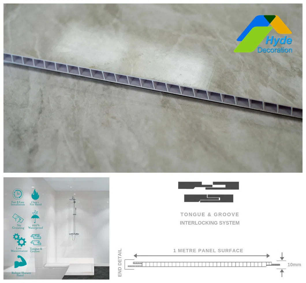 PVC Cladding Panel, Sparkle Colors, 1000X10X2400mm, Suitable for Bathroom Wall, Shower Splash PVC Cladding Panel, Sparkle Colors, 1000X10X2400mm, Suitable for Bathroom Wall, Shower Splash