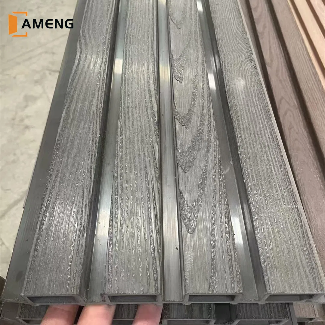 WPC Exterior Cladding PVC Composite Wall Panel WPC Exterior Cladding PVC Composite Wall Panel