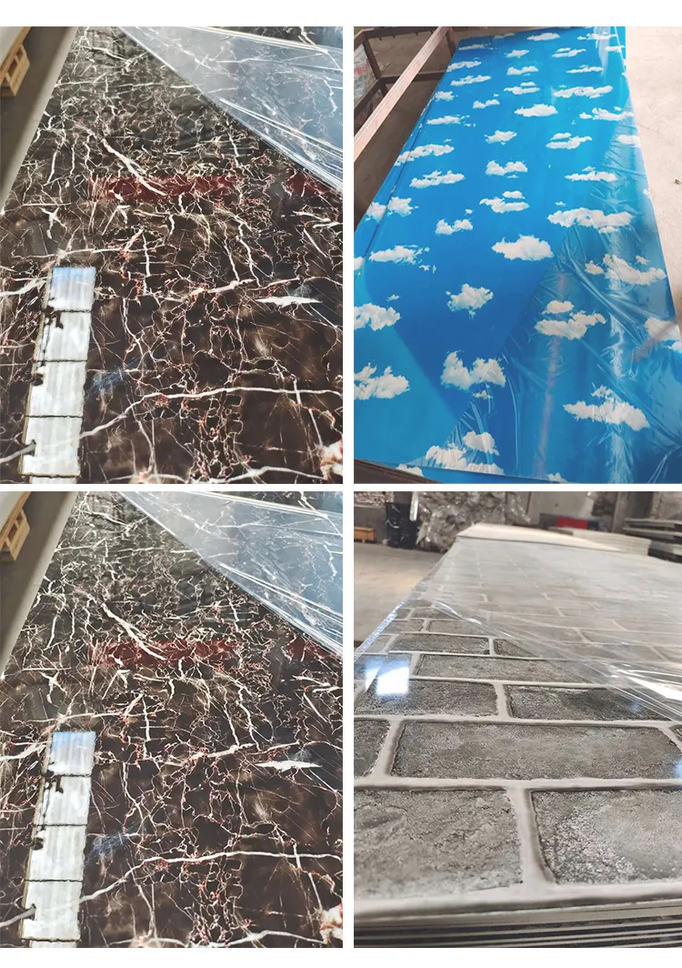 UV Coated Marble Sheet, 8X4 Feet PVC Panel UV Coated Marble Sheet, 8X4 Feet PVC Panel